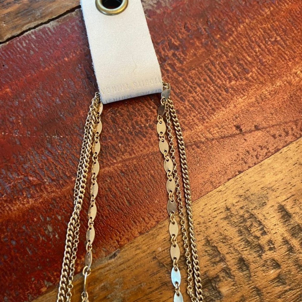 Anthropologie gold layered necklace - Picture 5 of 5